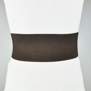 BCBGMaxAzria Accessories - BCBG WAIST BELT WIDE BROWN VEGAN LEATHER FRONT BCBGMaxAzria Accessories - BCBG WAIST BELT WIDE BROWN VEGAN LEATHER FRONT